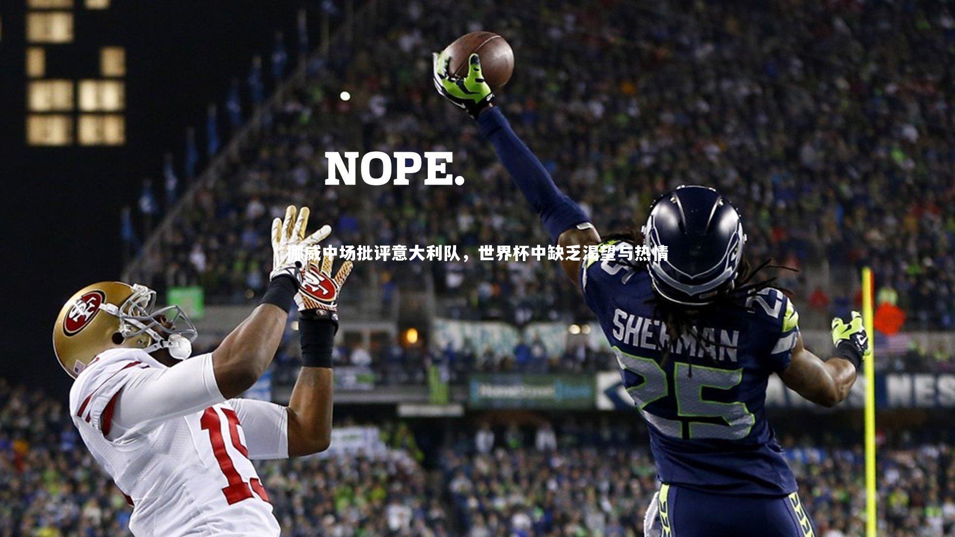 挪威中场批评意大利队，世界杯中缺乏渴望与热情